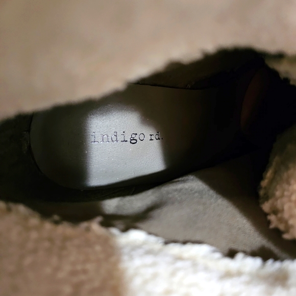 Indigo RD Olile 2 Fold Ankle Wedge Boots - Picture 5 of 8